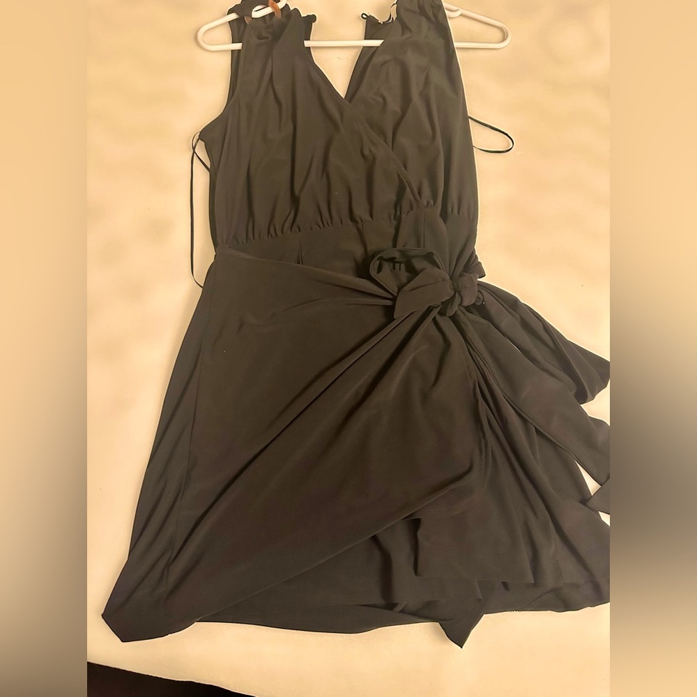 Cute sleeveless dressy romper